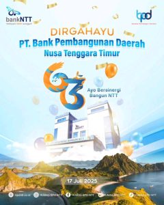 Bank NTT Tunjukkan Kinerja Positif dan Komitmen untuk Masyarakat dalam peringatan HUT ke-63