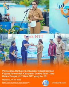 Gerakan Hijau Bank NTT di SBD: Dari Sampah Menuju Sejahtera
